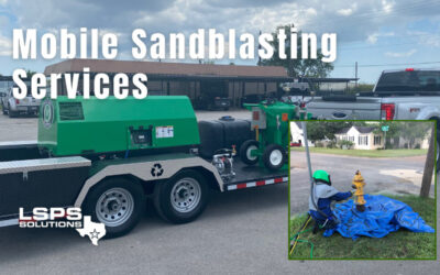 Mobile Sandblasting/Painting Exposed Piping!