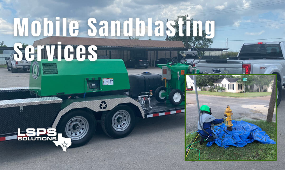 Mobile Sandblasting/Painting Exposed Piping!